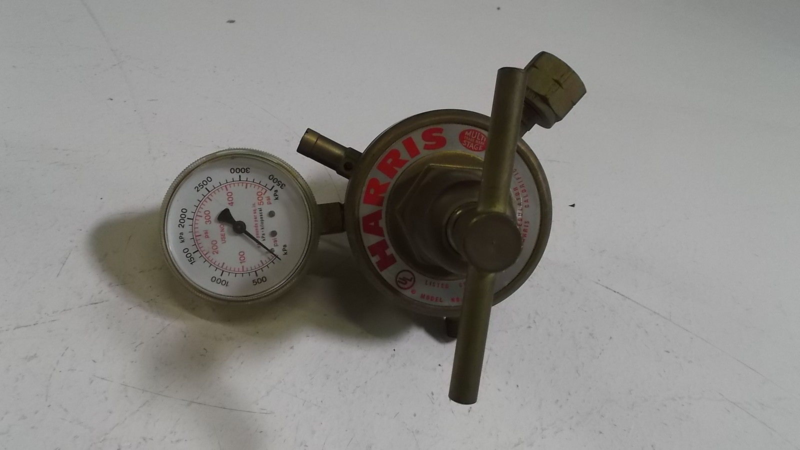 HARRIS PRESSURE REGULATOR 93-350A UNMP