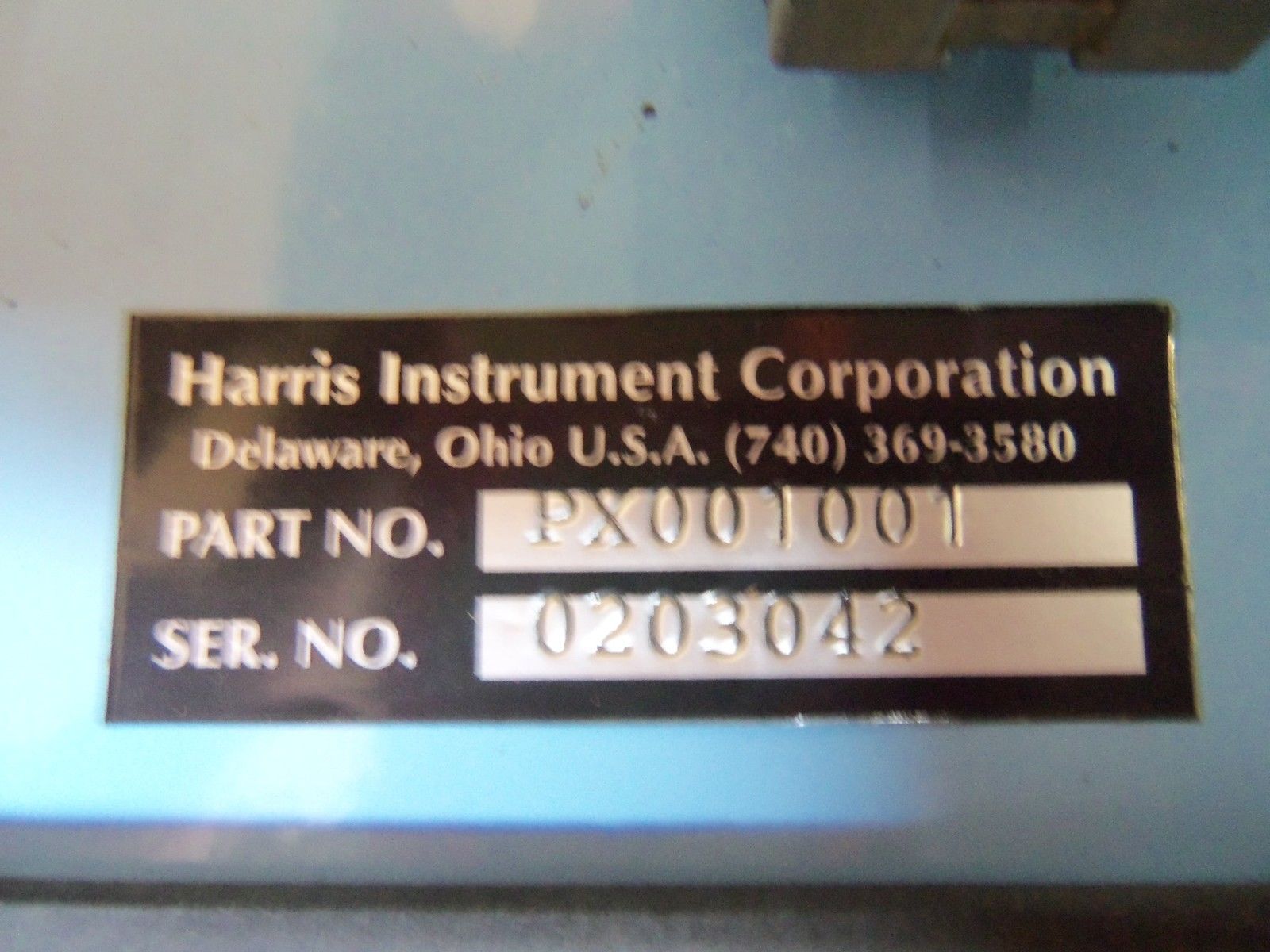 HARRIS PX1001001 CONTROLLER UNMP