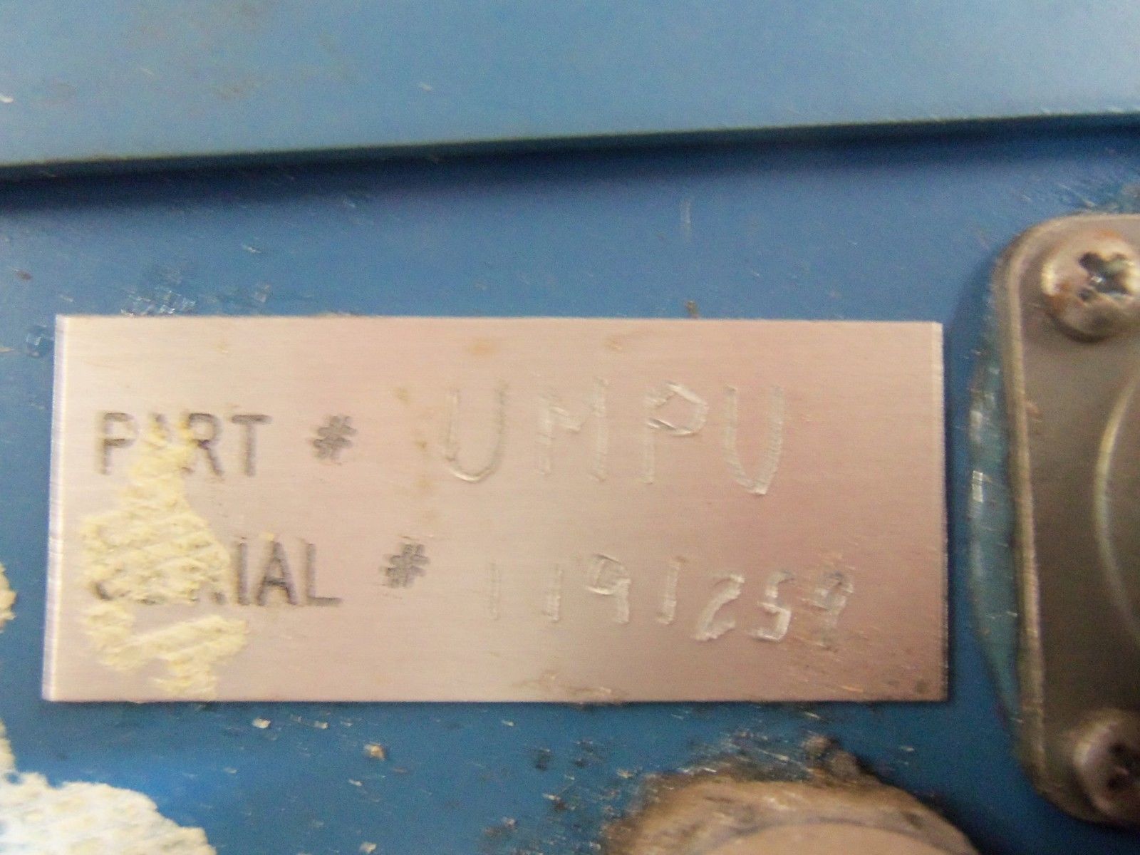 HARRIS UMPU CONTROLLER UNMP