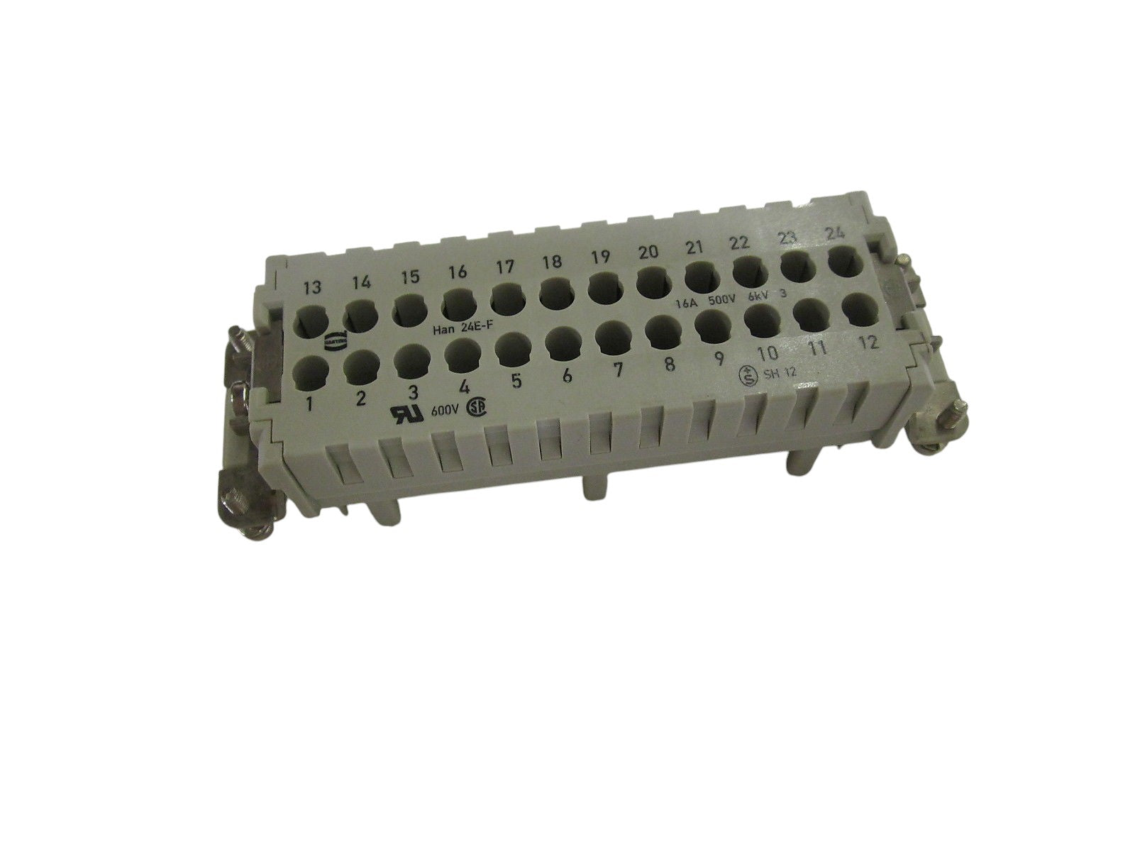 HARTING HAN 24E-F CONNECTOR 16A 500V  UNMP