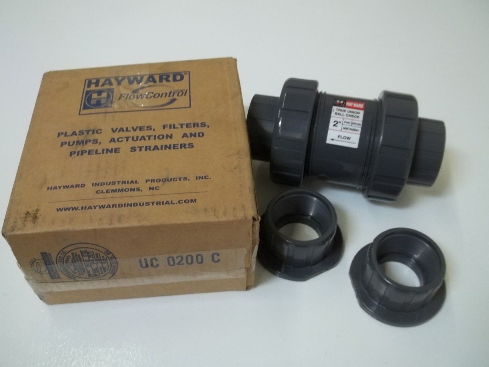 HAYWARD 2" PVC TC BALL NSMP