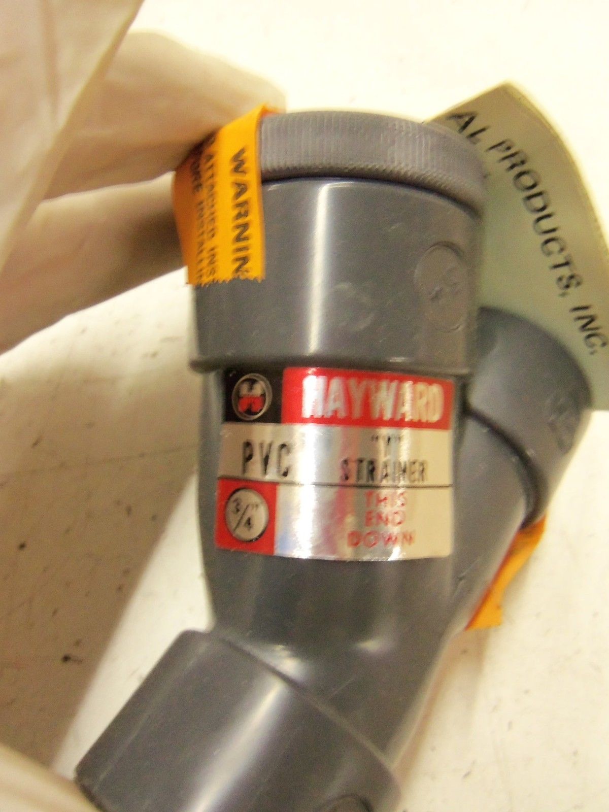 HAYWARD 3/4"PVC  STRAINER FLOW CONTROL VALVE *NEW IN BOX*
