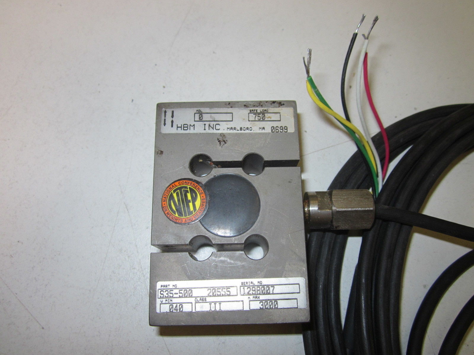 HBM INC. S35-500 20555 UNMP