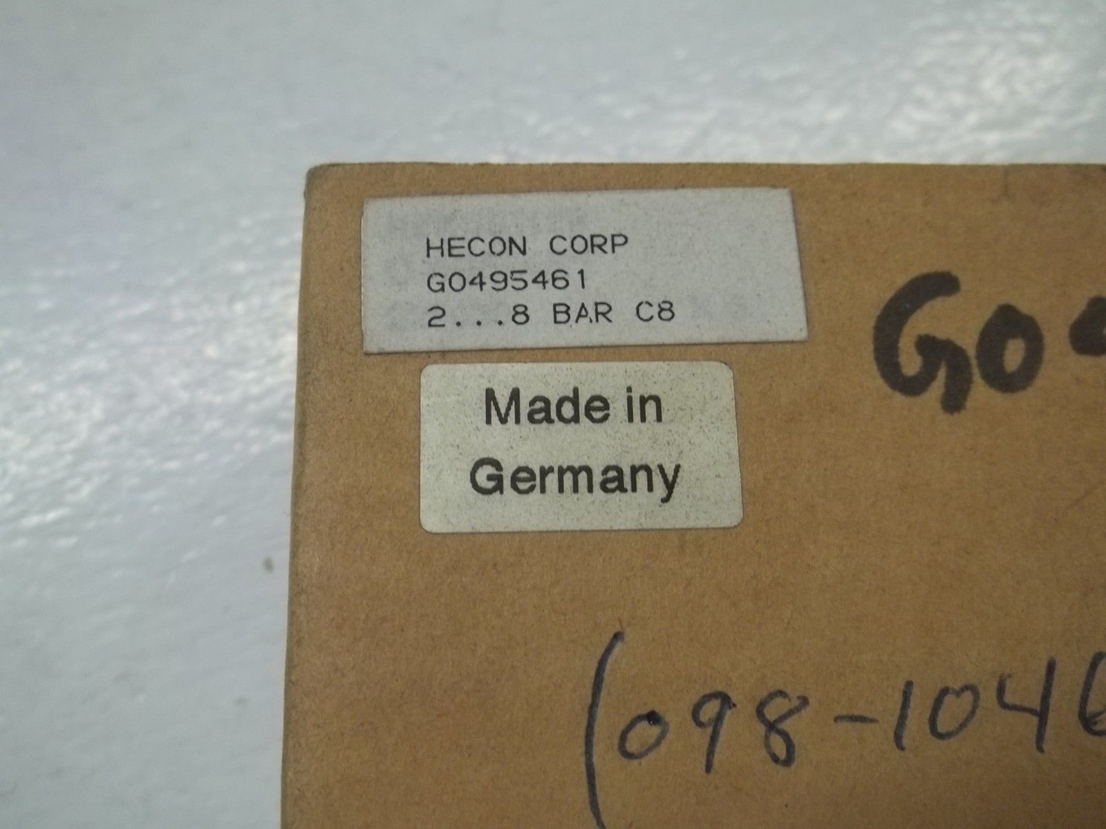 HECON CORP. G0495461 NSMP