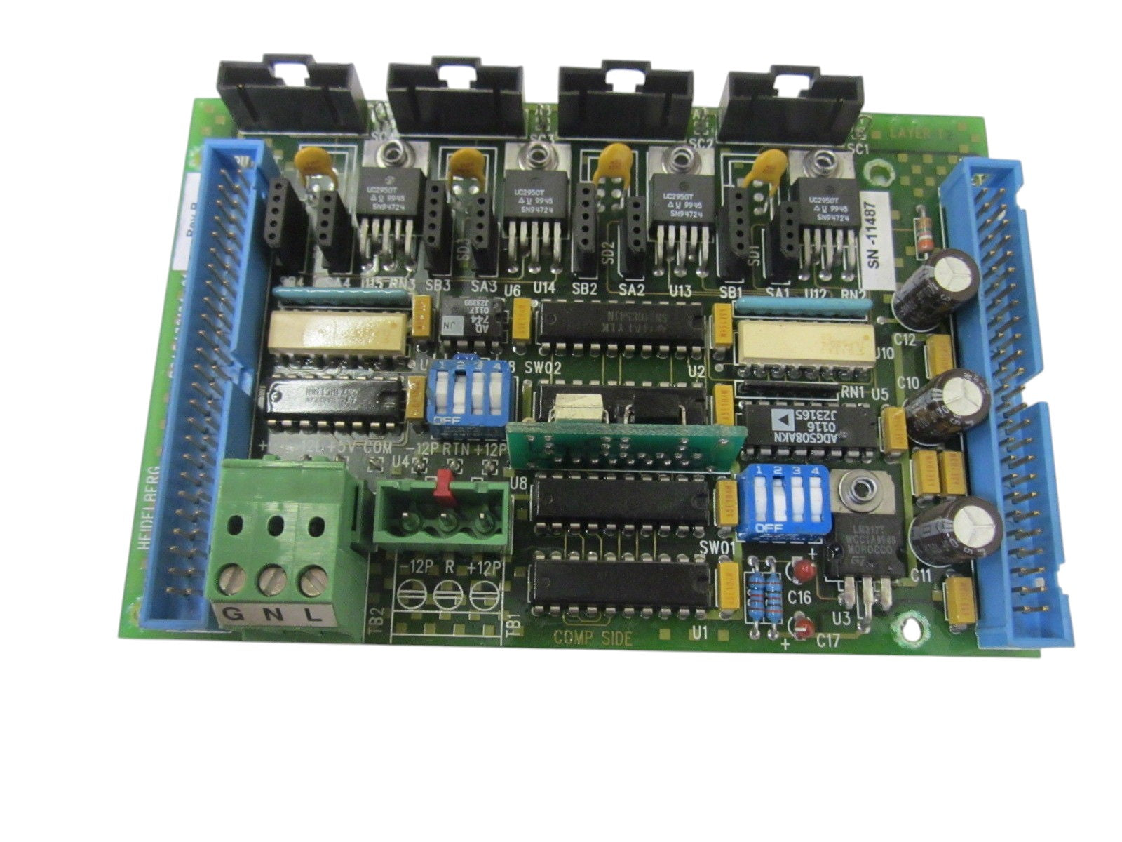 HEIDELBERG PCA432104-01 PC BOARD FOR 4 CHAIN DRIVE UNMP