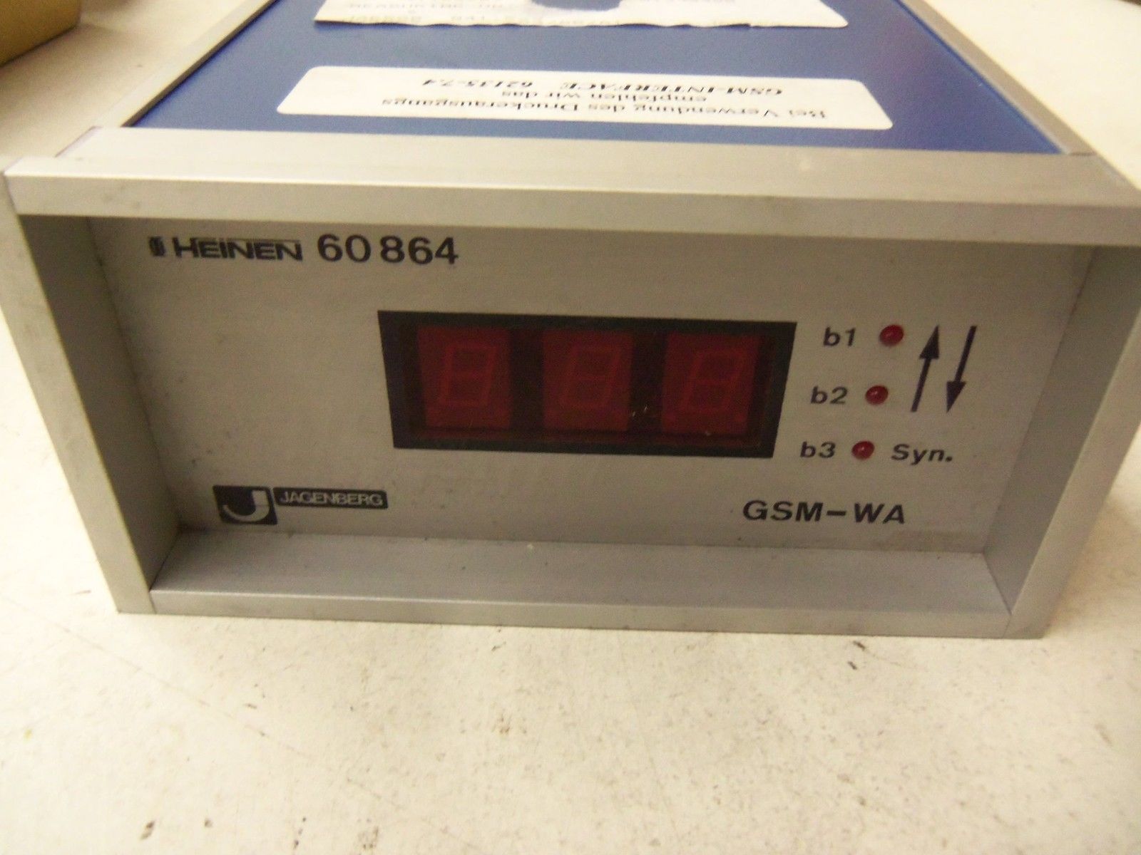 HEINEN 60864 DIGITAL COUNTER *USED*
