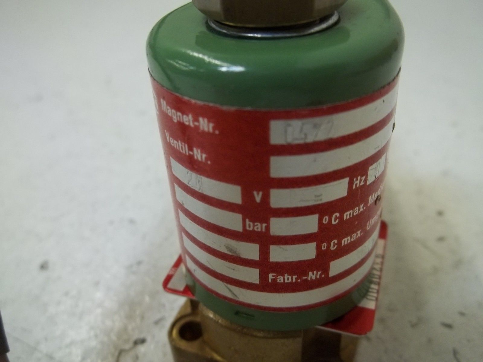 HEROIN 0422 SOLENOID VALVE UNMP