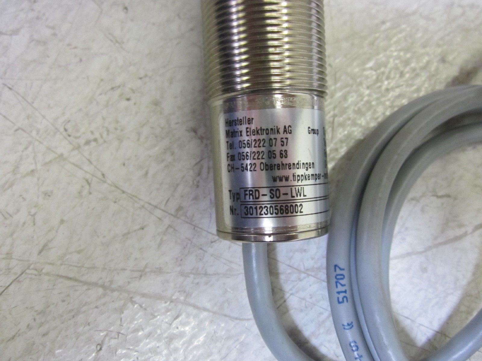 HERSTELLER  FRD-SO-LWL SENSOR  NSNP