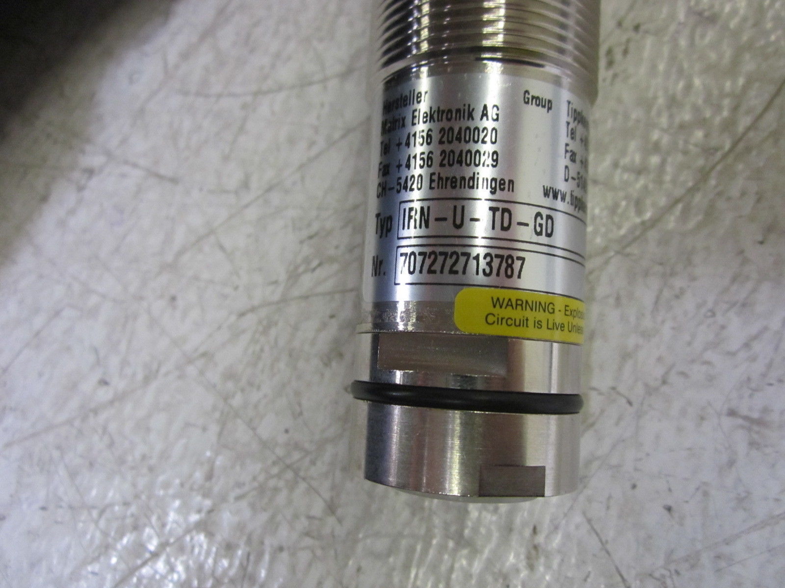 HERSTELLER  IRN-U-TD-GD SENSOR  NSNP