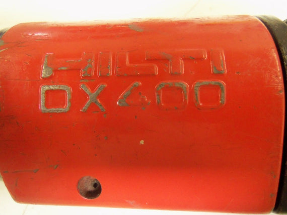 HILTI DX400 POWDER ACTUATED NAIL GUN * USED *