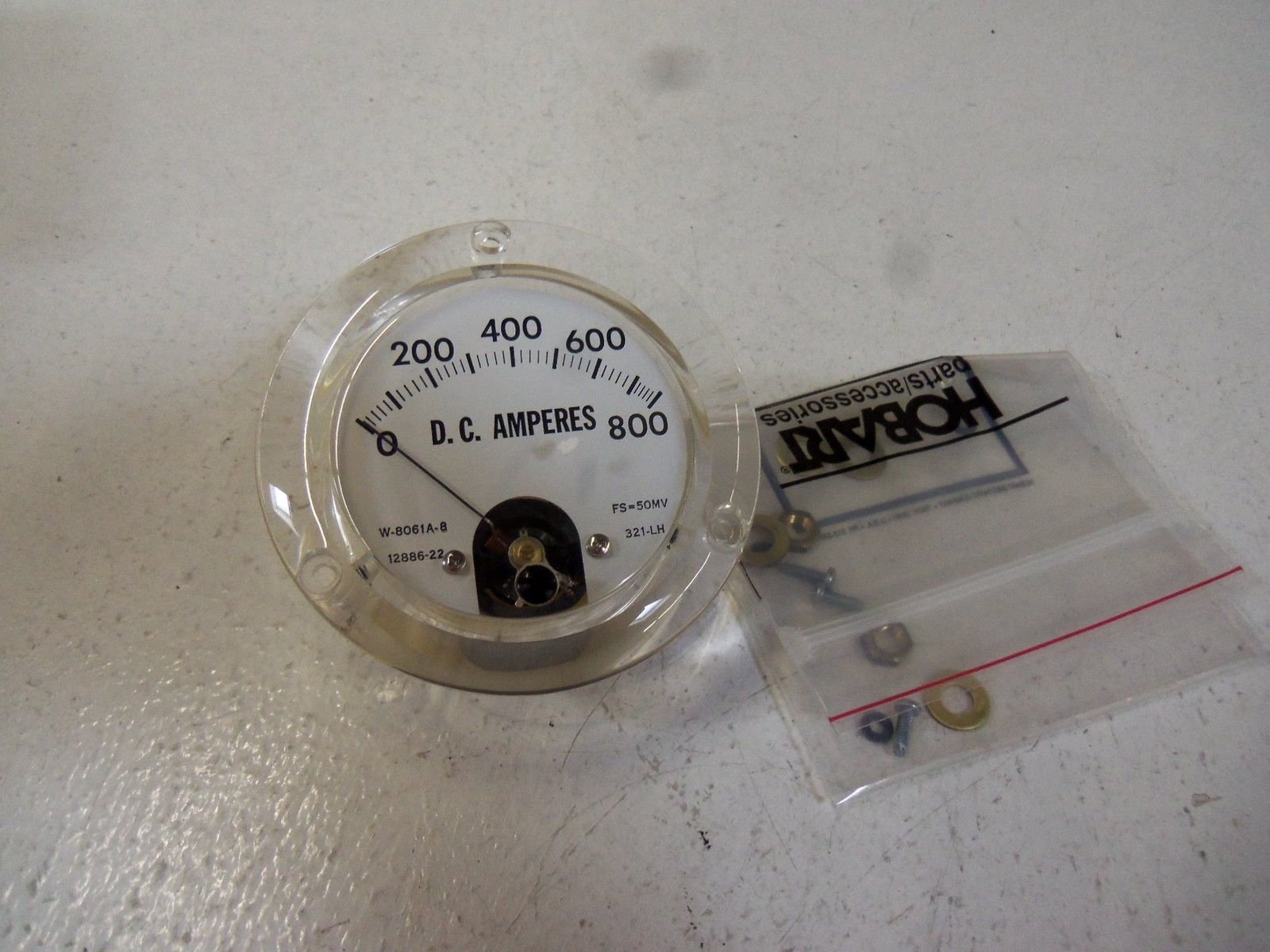 HOBART AMMETER W-8061A-008 NSMP