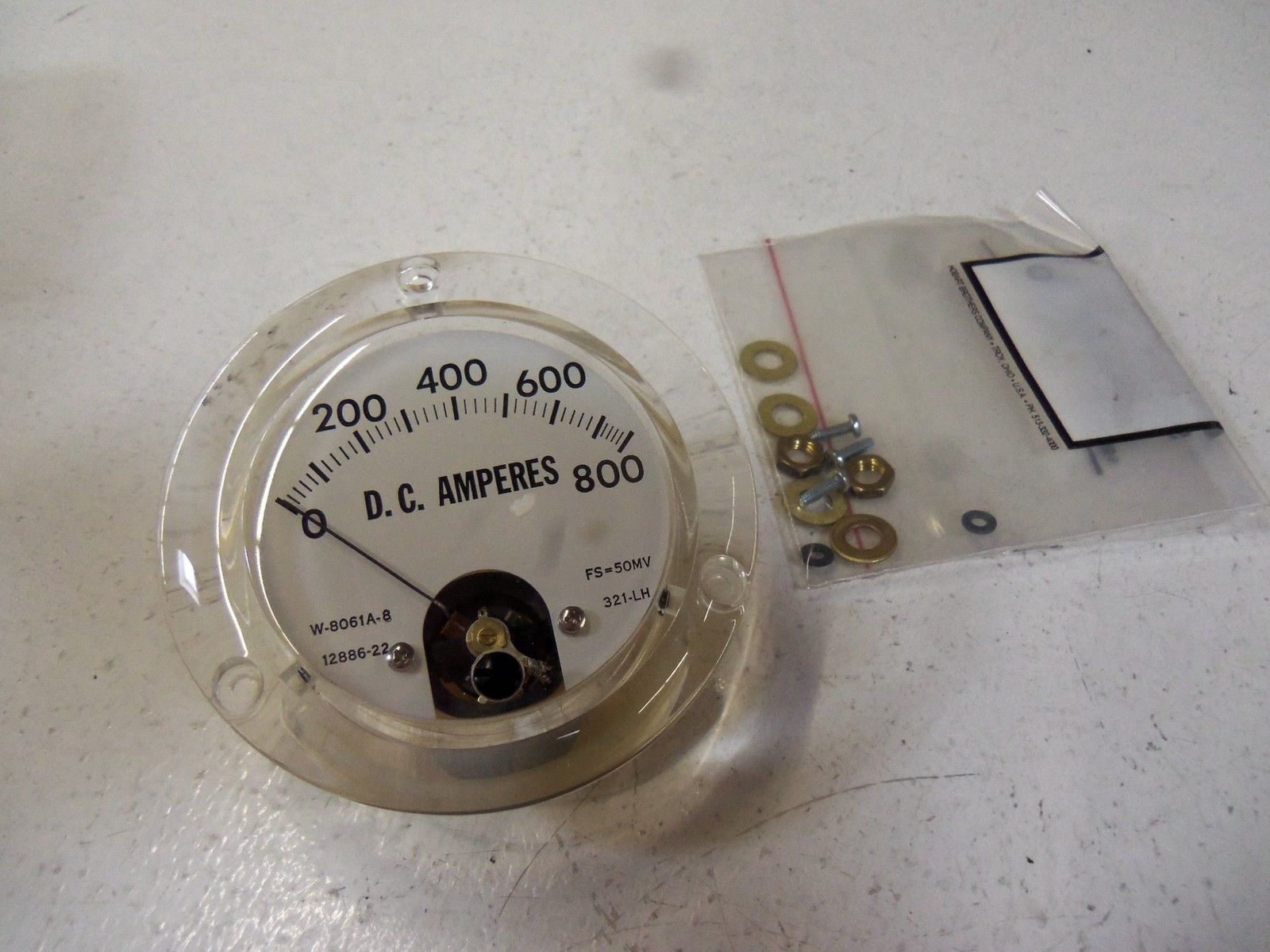 HOBART AMMETER W-8061A-008 NSMP