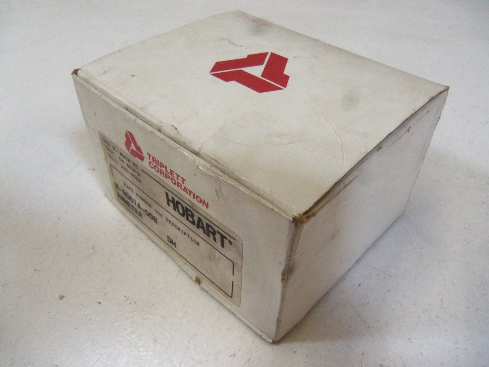 HOBART AMMETER W-8061A-008 NSMP