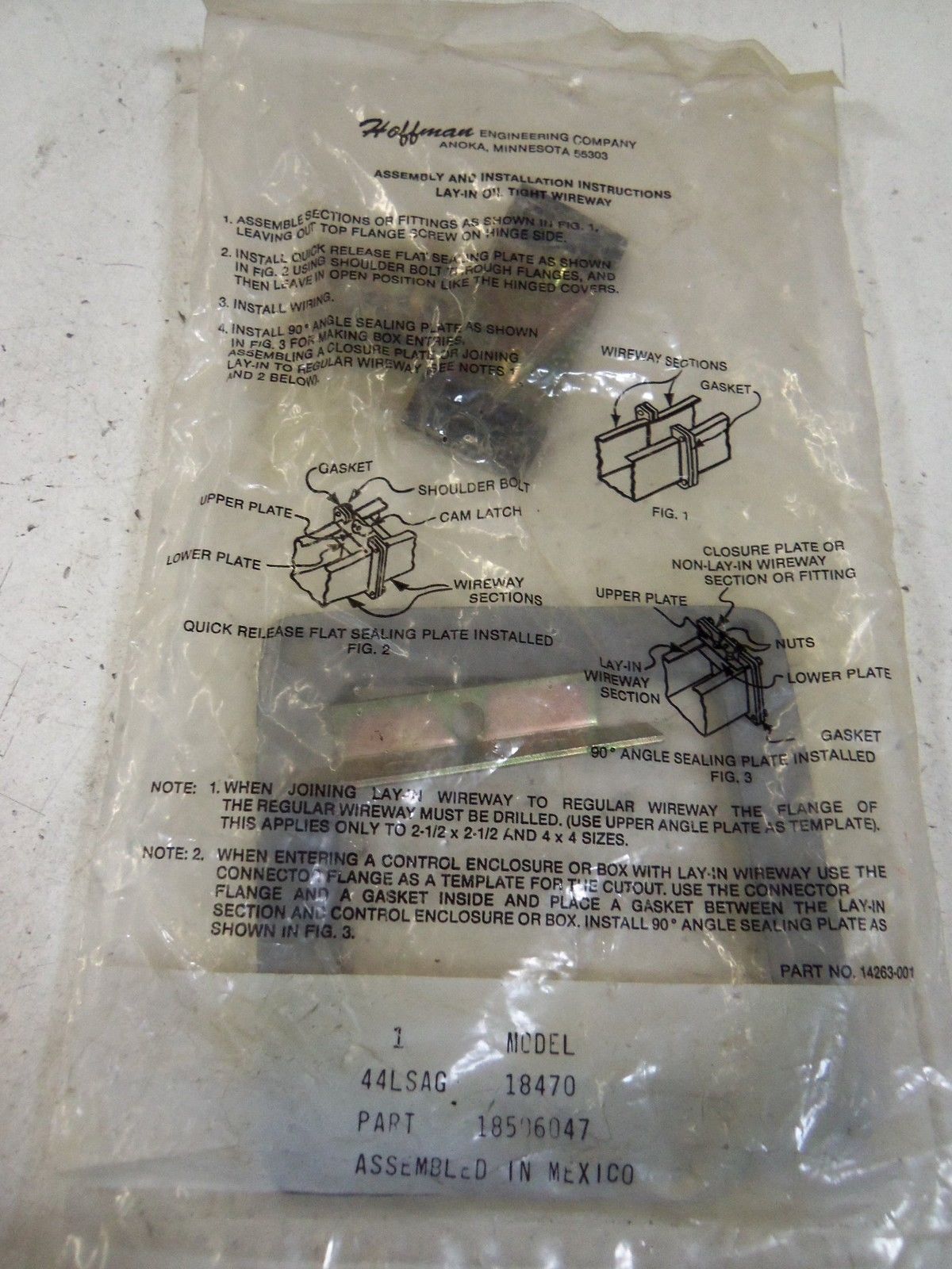 HOFFMAN 18506047 *NEW IN FACTORY BAG*