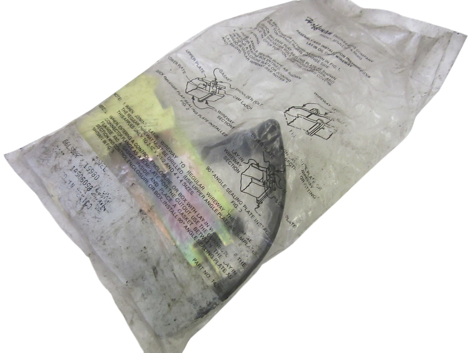 HOFFMAN 66LSGQR LAY-IN OIL TIGHT WIREWAY 19506098 NSMP
