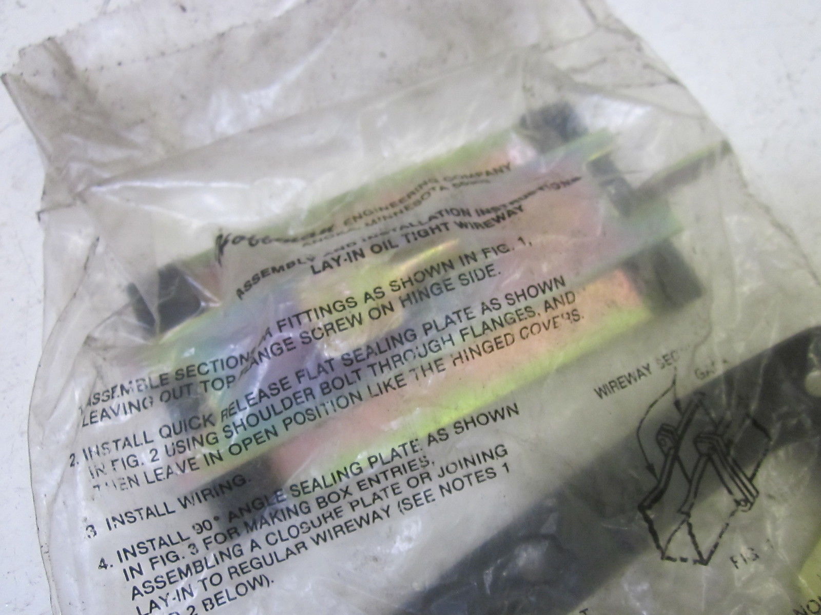 HOFFMAN 66LSGQR LAY-IN OIL TIGHT WIREWAY 19506098 NSMP