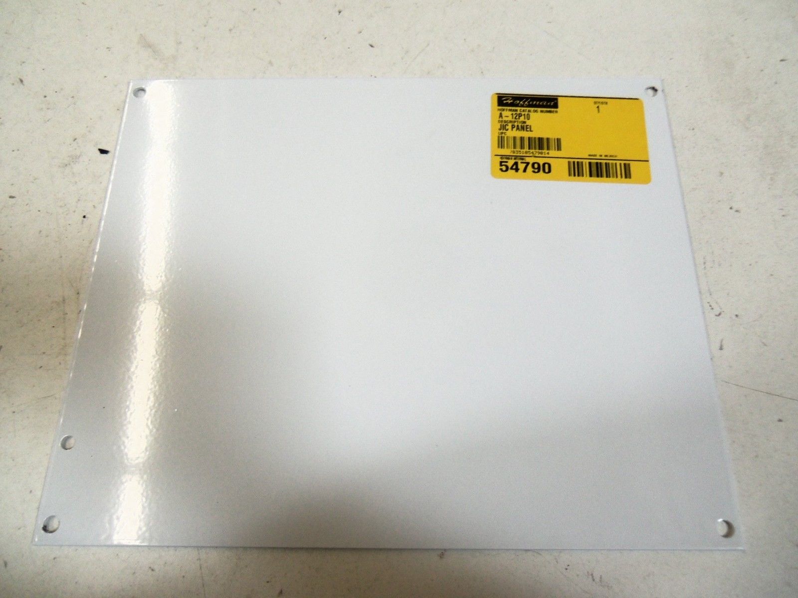 HOFFMAN A-12P10 J/C PANEL NSMP