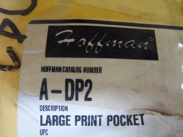 HOFFMAN A-DP2 LARGE PRINT POCKET  NSNP