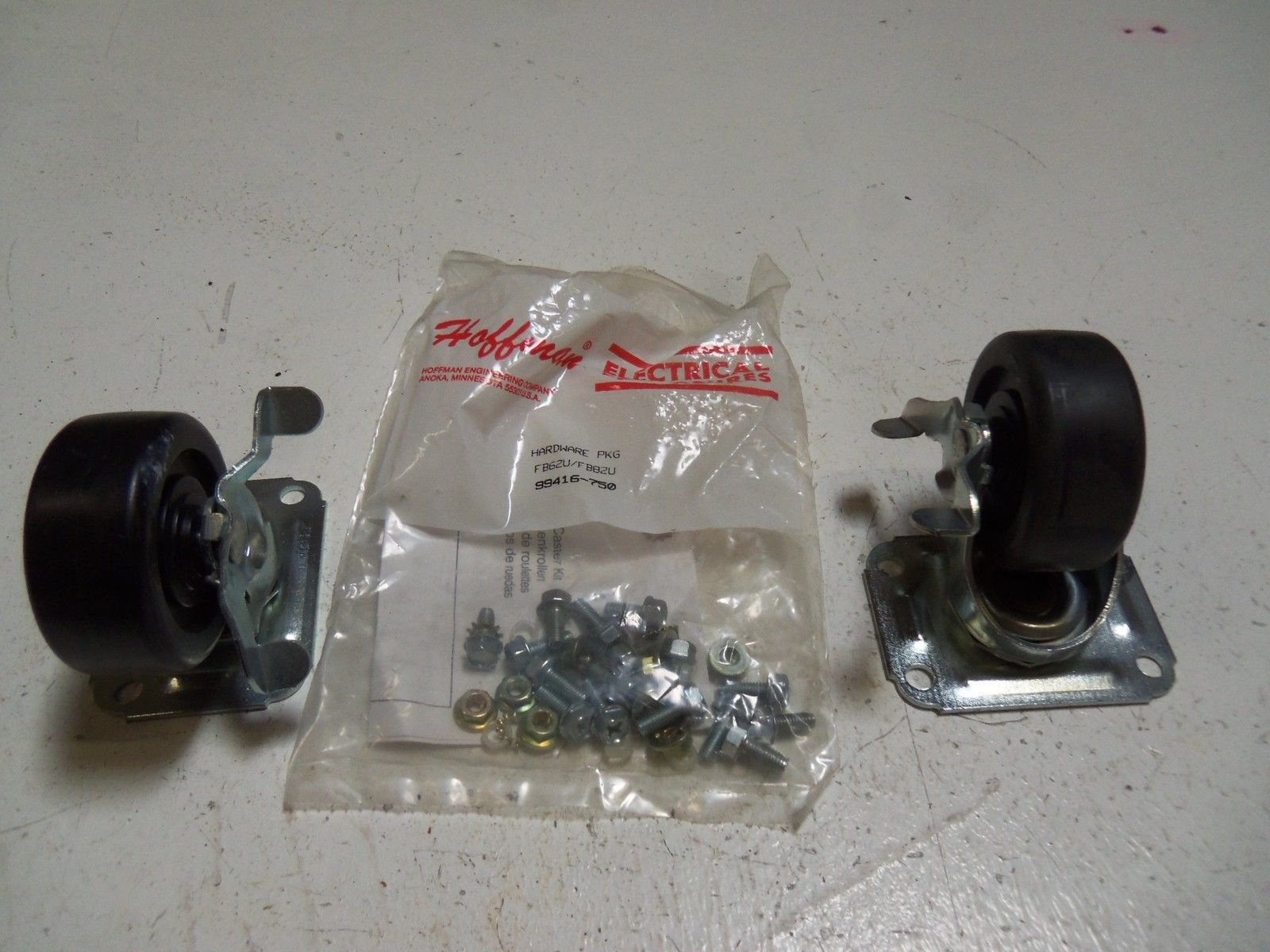 HOFFMAN AC4M6SV SWIVEL CASTER KIT NSMP