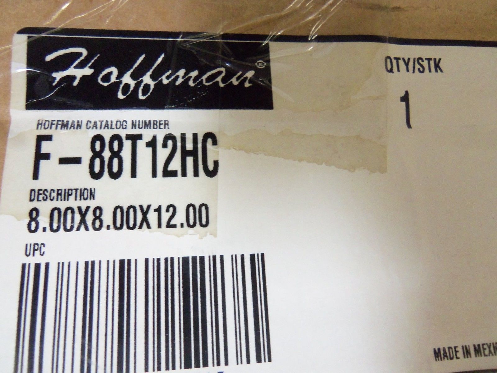 HOFFMAN F-88T12HC ENCLOSURE NSMP