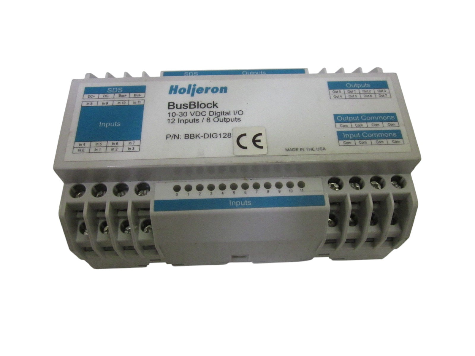 HOLJERON BBK-DIG128 BUSBLOCK UNMP