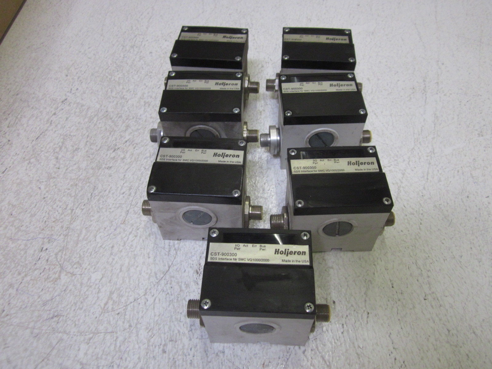 HOLJERON CST-900300 SDS INTERFACE PNEUMATIC MANIFOLD UNMP