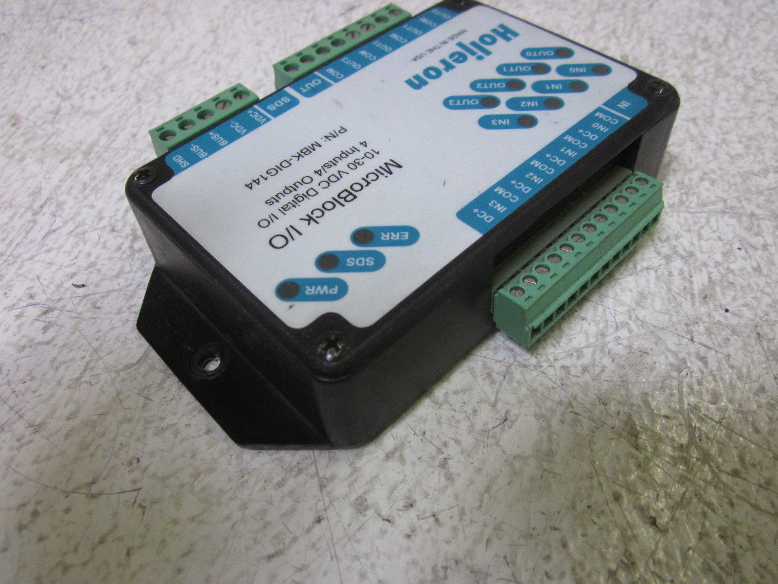 HOLJERON MBK-DIG144 I/O MICRO BLOCK UNMP