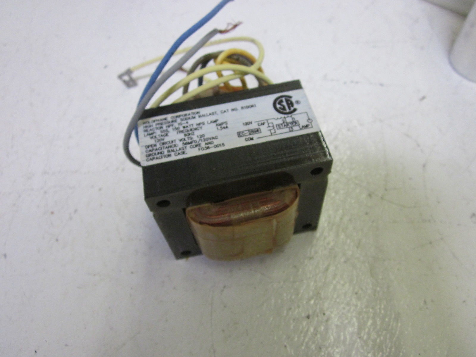 HOLOPHANE CK15AHP12B BALLAST REPLACEMENT KIT 120V NSMP
