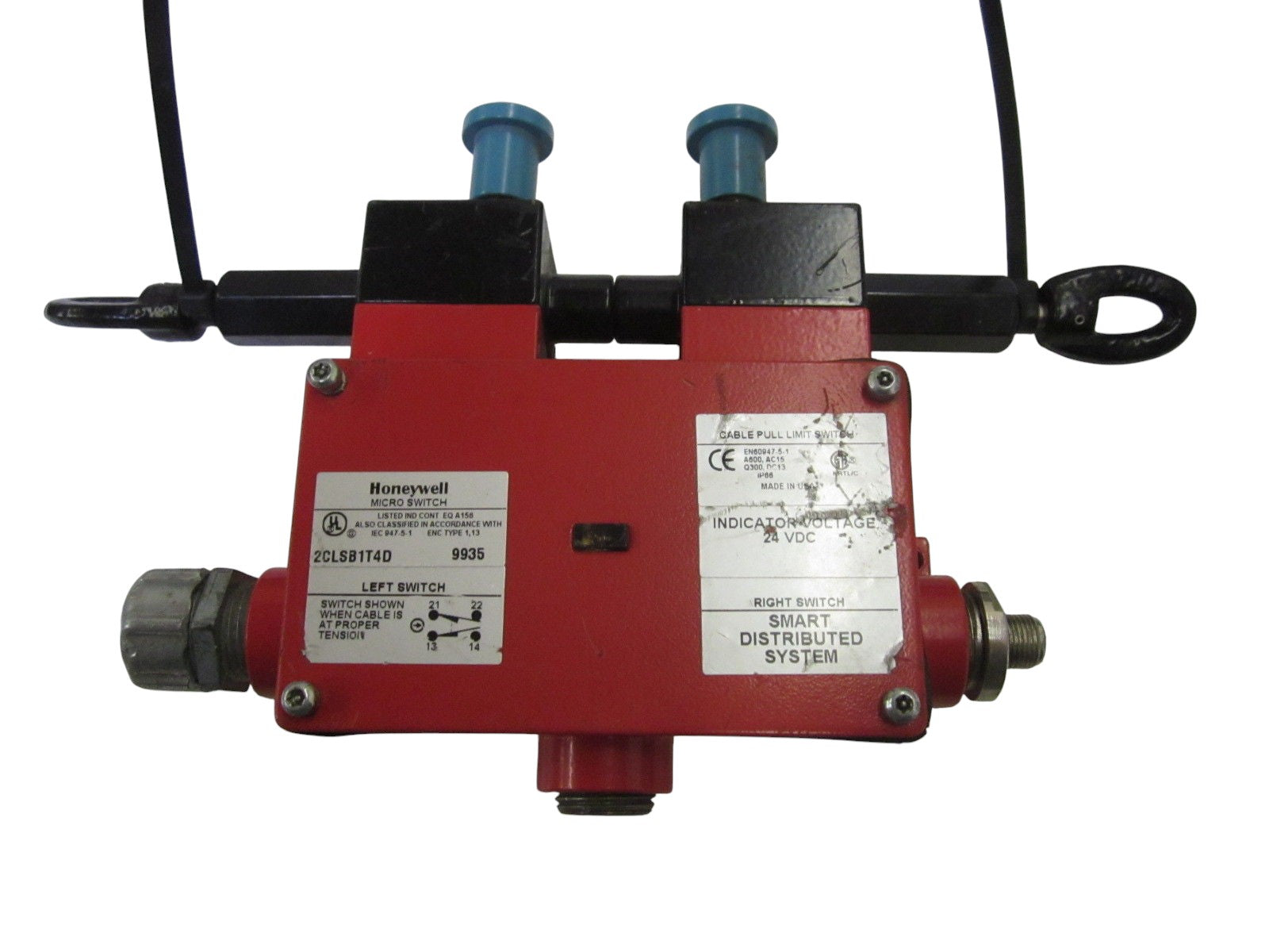 HONEYWELL 2CLSB1T4D CABLE PULL LIMIT SWITCH UNMP
