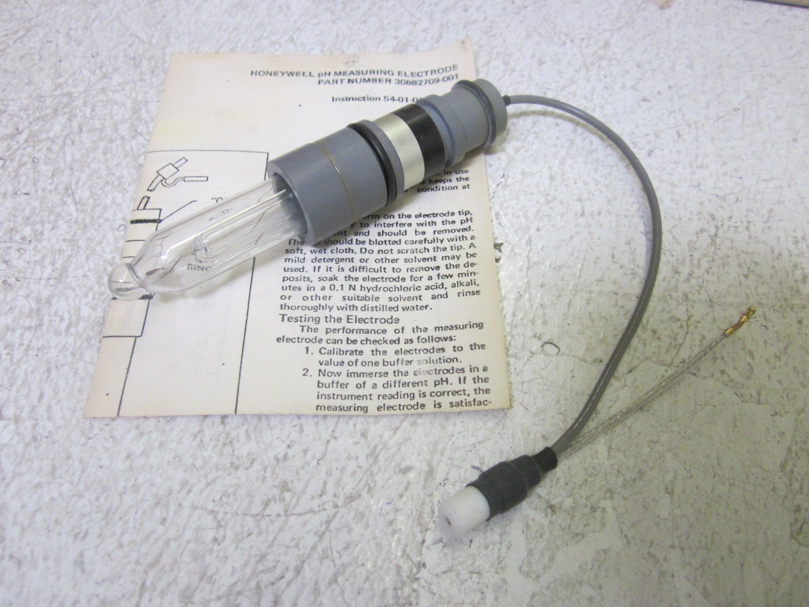 HONEYWELL 30682709-001 PH ELECTRODE NSMP