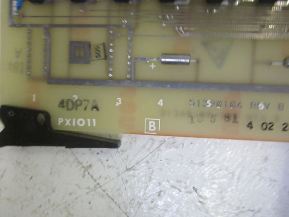 HONEYWELL 4DP7A PXIO111 51390106-100 REV.B PLC BOARD *USED*
