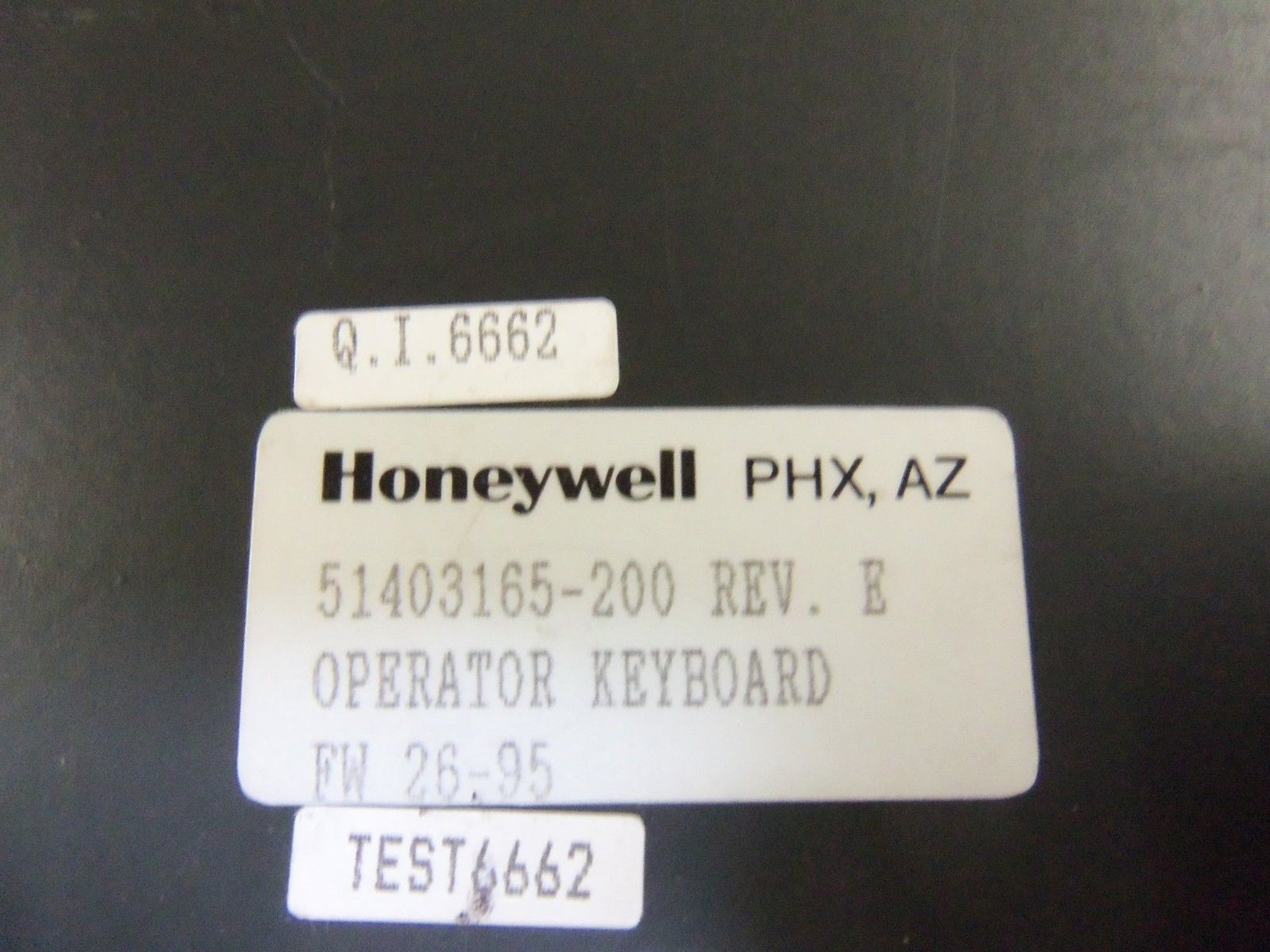 HONEYWELL 51403165-200 OPERATOR PANEL UNMP