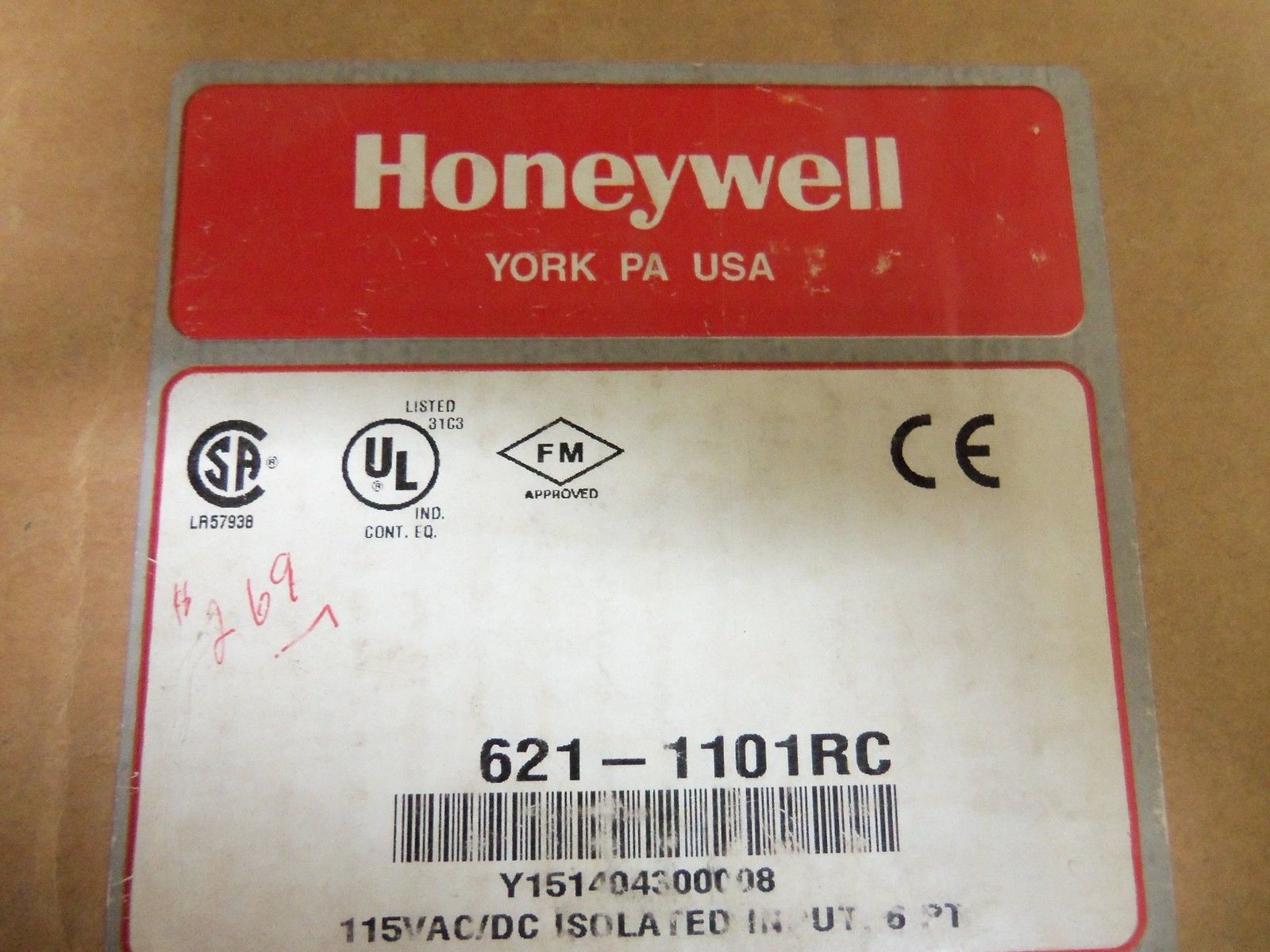 HONEYWELL 621-1101RC INPUT MODULE NSMP