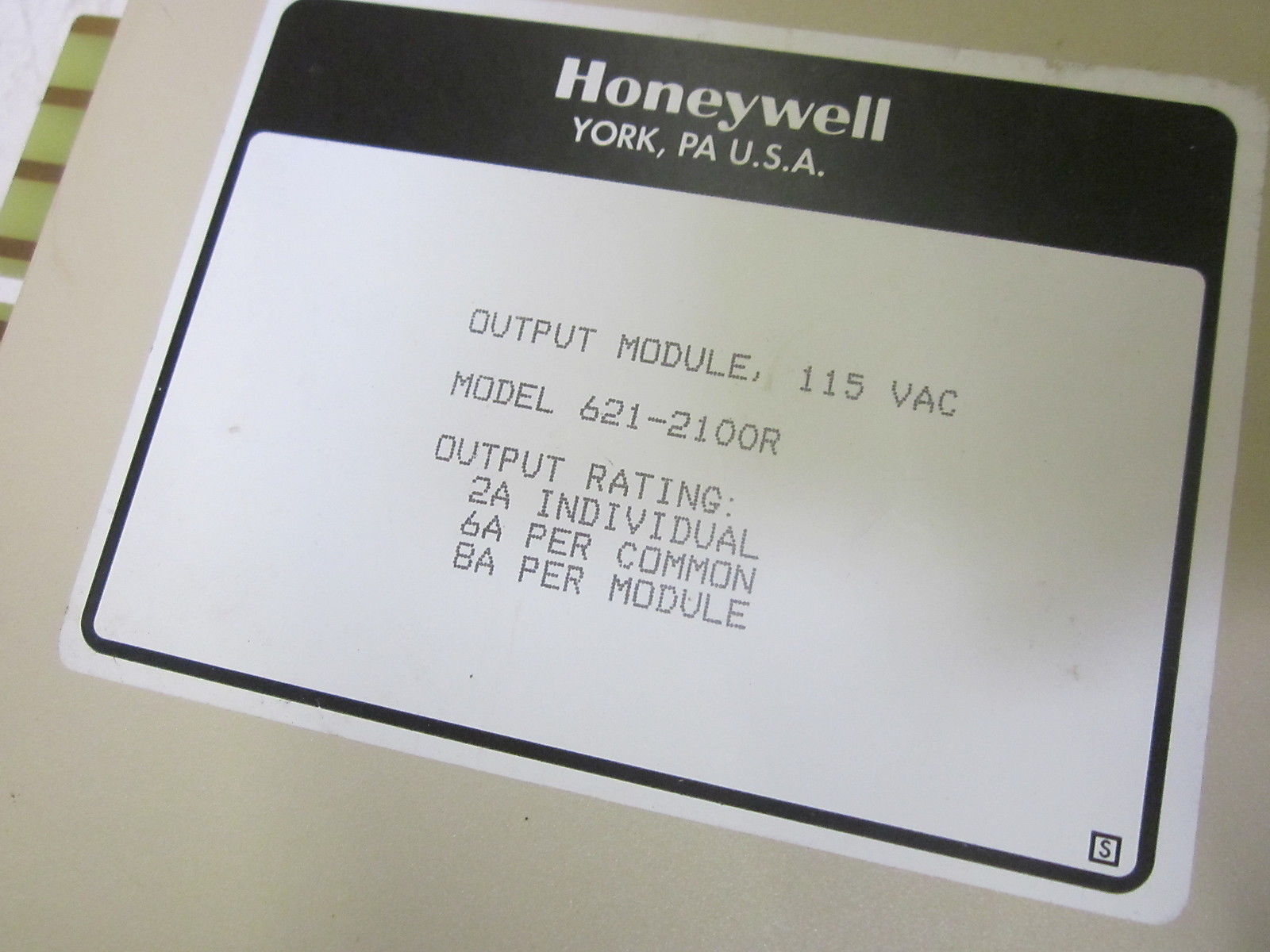 HONEYWELL 621-2100R 115VAC UNMP