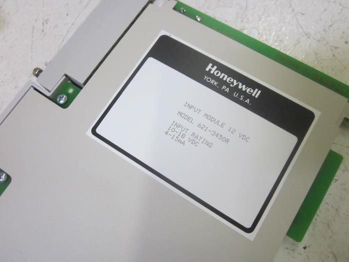 HONEYWELL 621-3450R INPUT MODULE 12VDC UNMP
