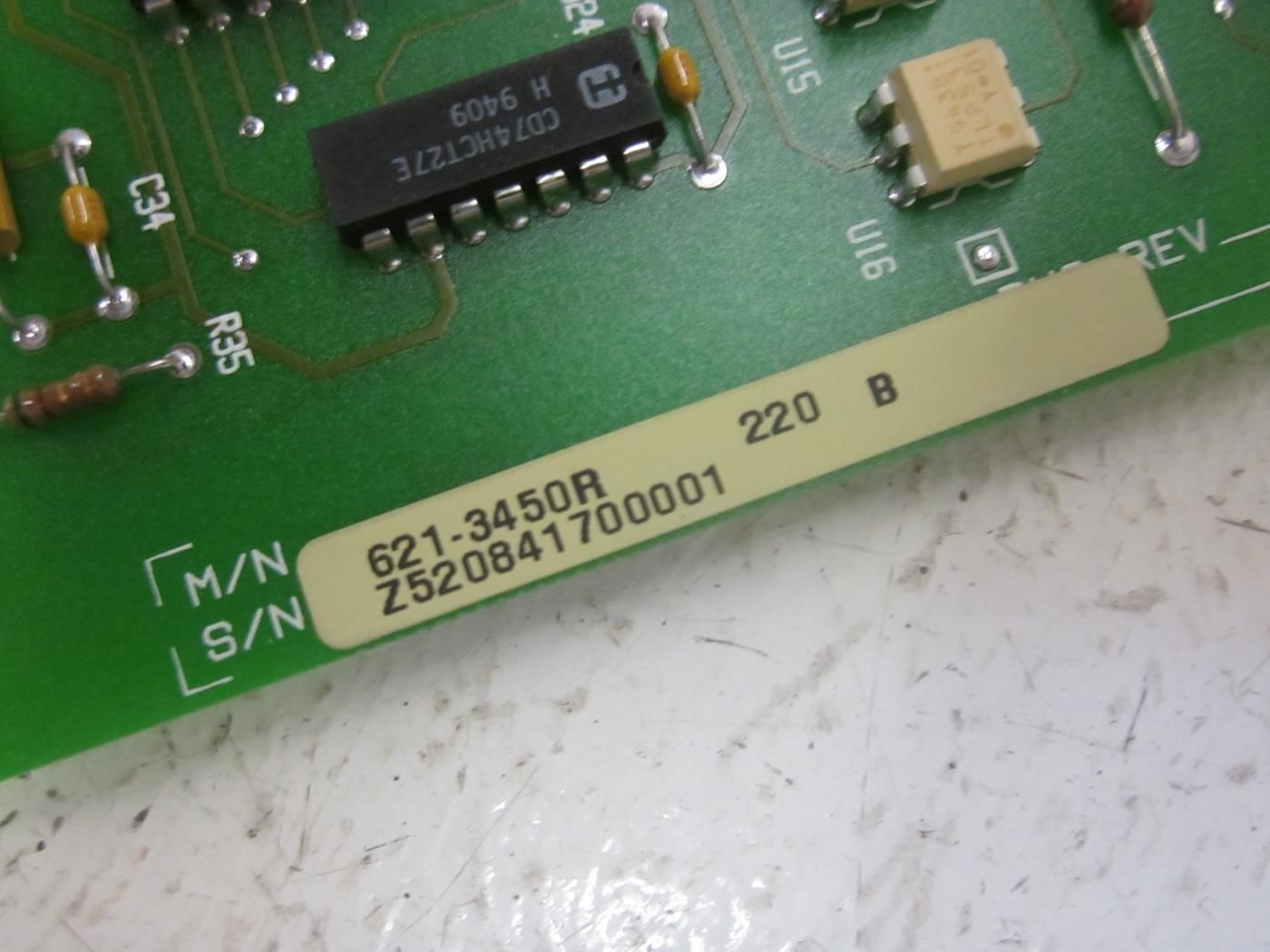 HONEYWELL 621-3450R SINK INPUT 12VDC UNMP