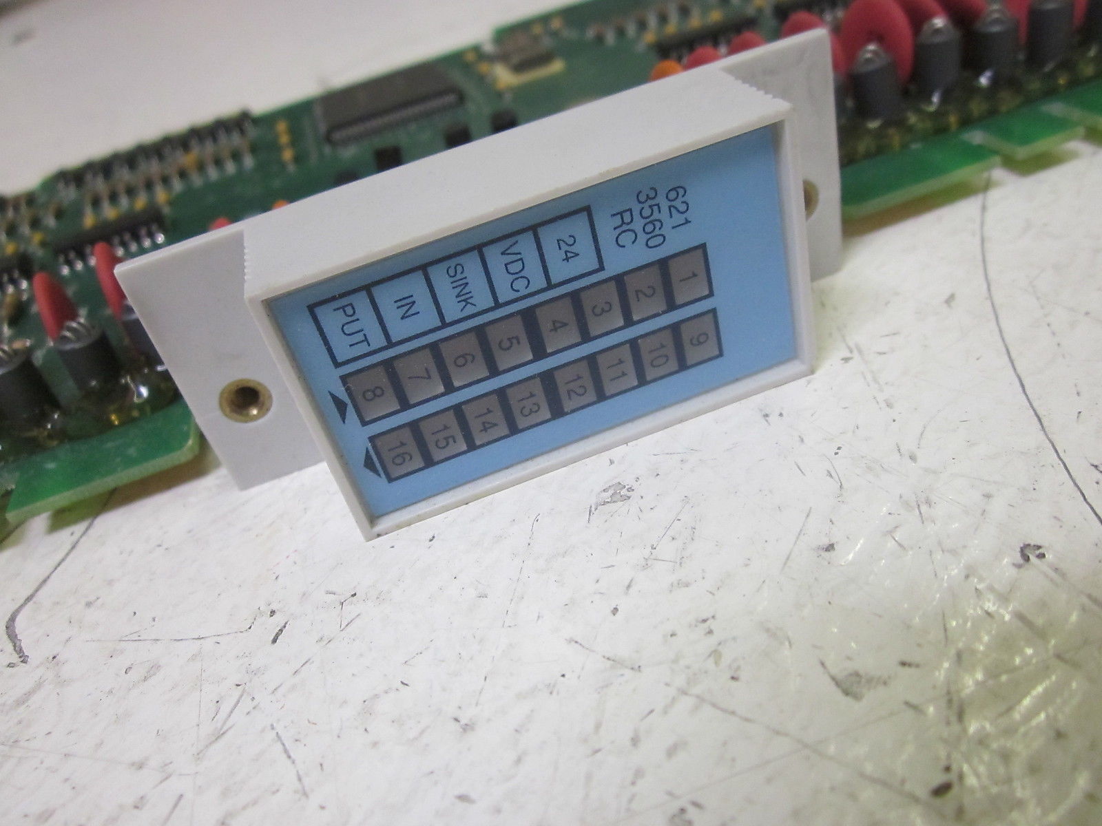 HONEYWELL 621-3560RC INPUT MODULE 24VDC UNMP