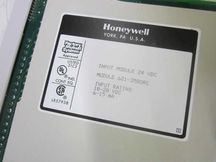 HONEYWELL 621-3580RC INPUT MODULE 24VDC NSMP