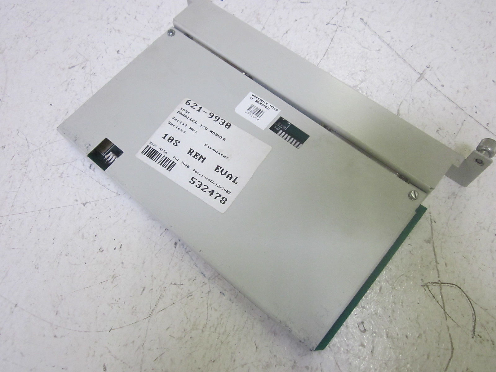 HONEYWELL 621-9930 PARALLEL I/O MODULE UNMP