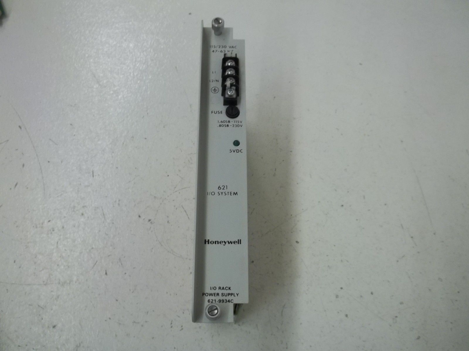 HONEYWELL 621-9934C I/O RACK POWER SUPPLY UNMP