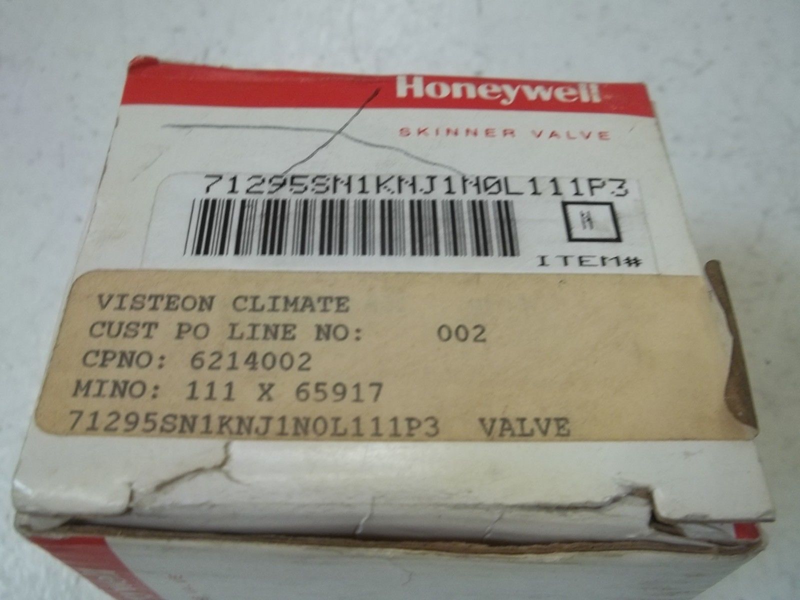 HONEYWELL 71295SN1KNJ1N0L111P3 SOLENOID VALVE NSMP