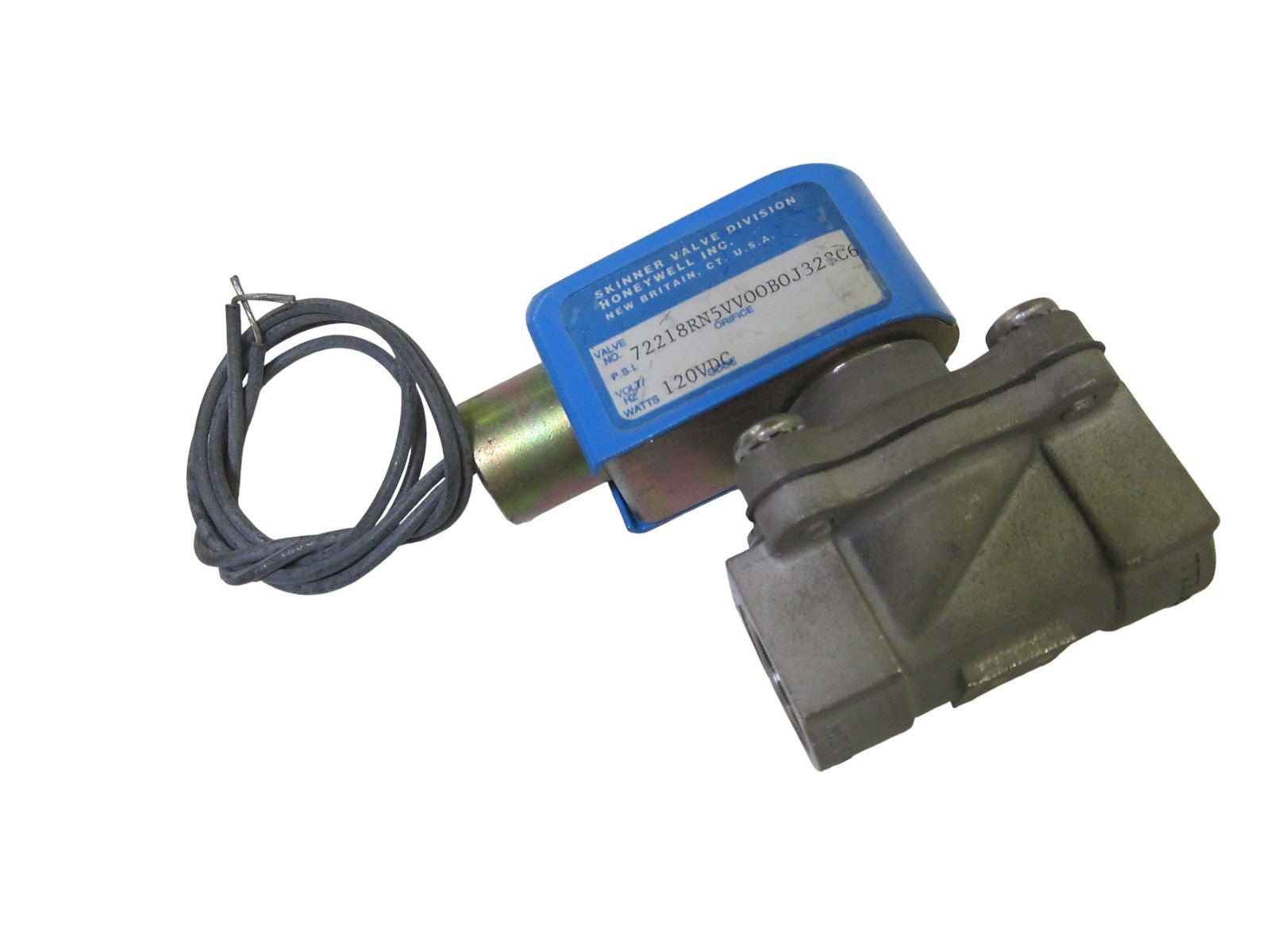 HONEYWELL 72218RN5VV00B0J322C6 SKINNER VALVE 120VDCUNMP