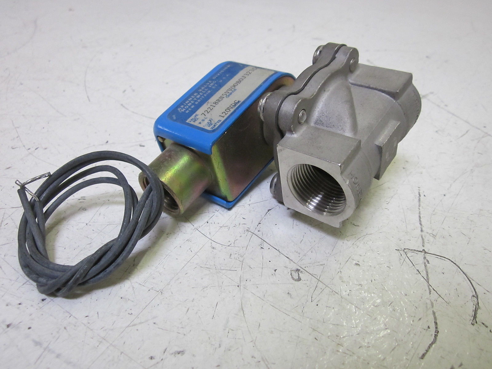 HONEYWELL 72218RN5VV00B0J322C6 SKINNER VALVE 120VDCUNMP