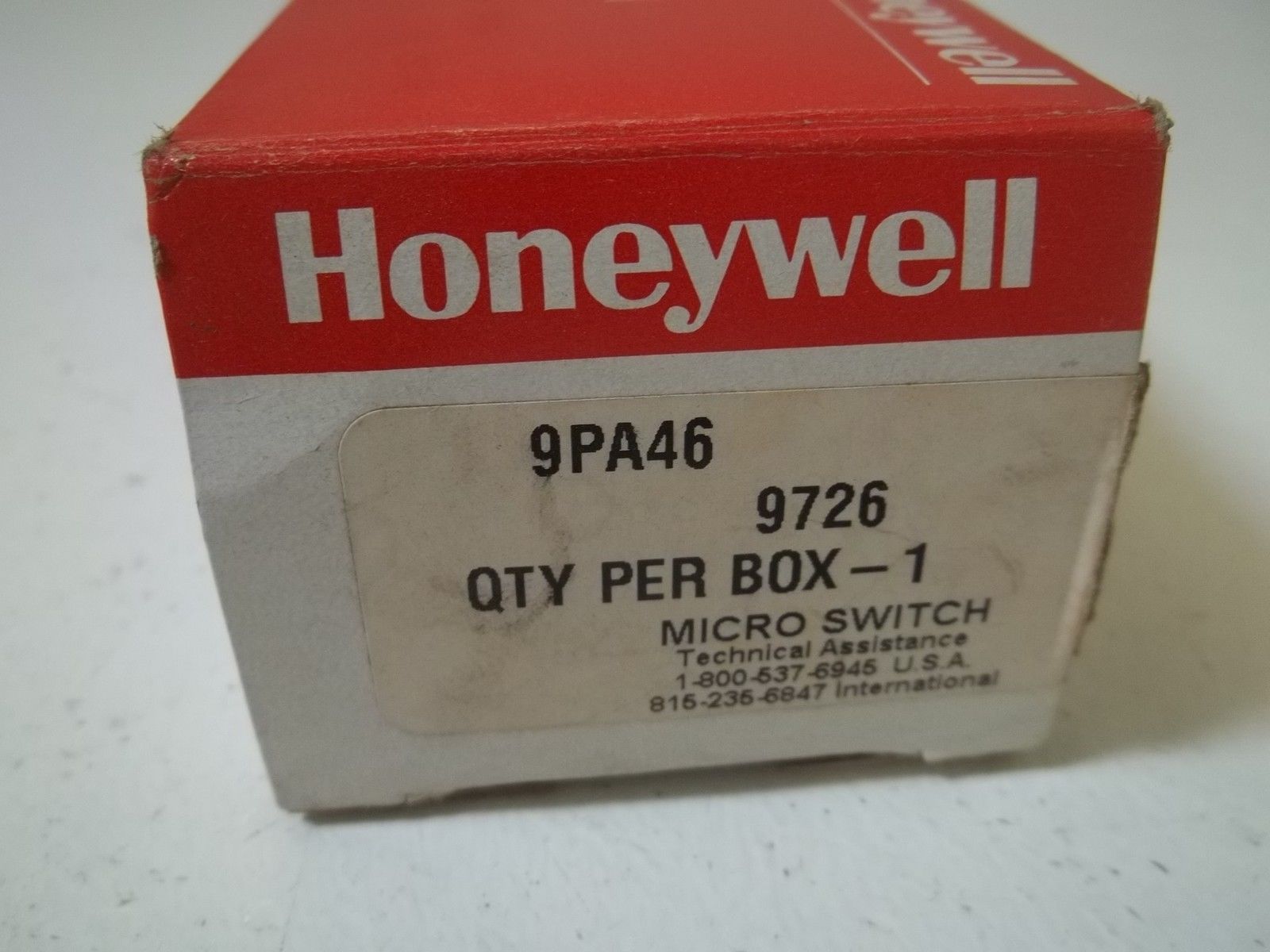 HONEYWELL 9PA46 LIMIT SWITCH UNMP