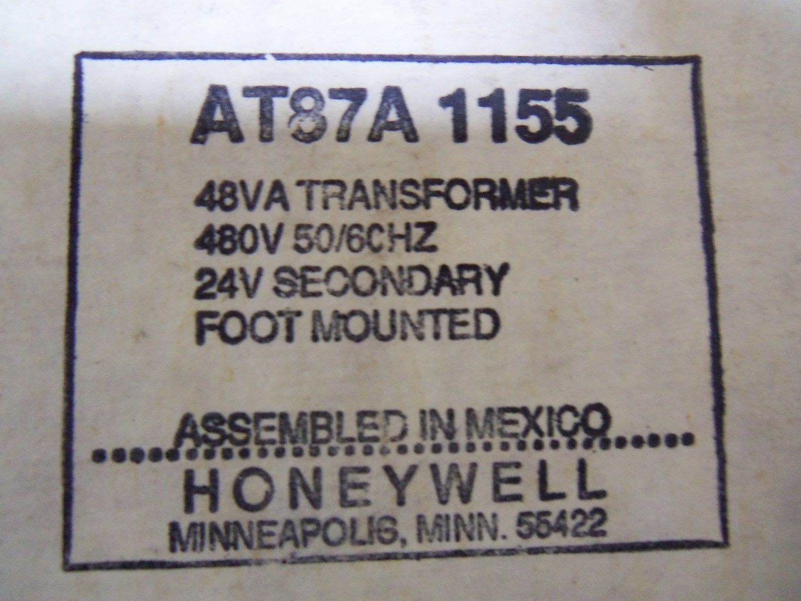 HONEYWELL AT87A 1155 UNMP