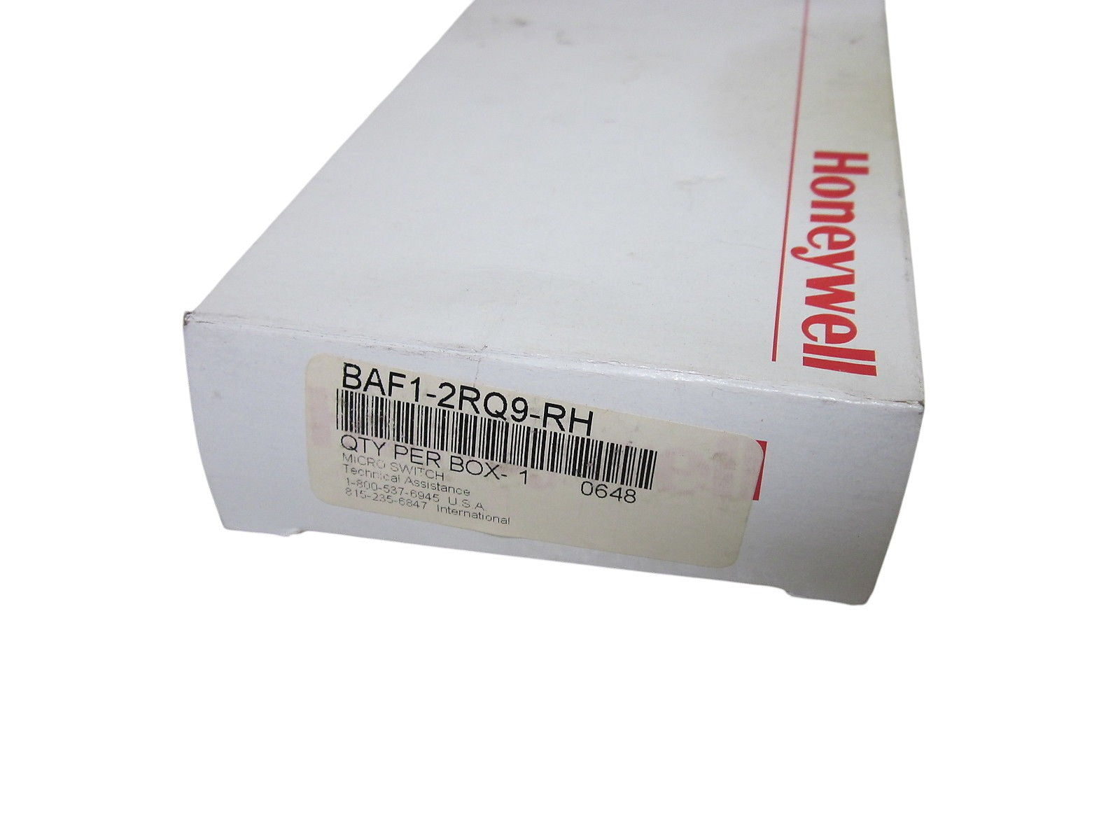 HONEYWELL BAF1-2RQ9-RH LIMIT SWITCH NSMP