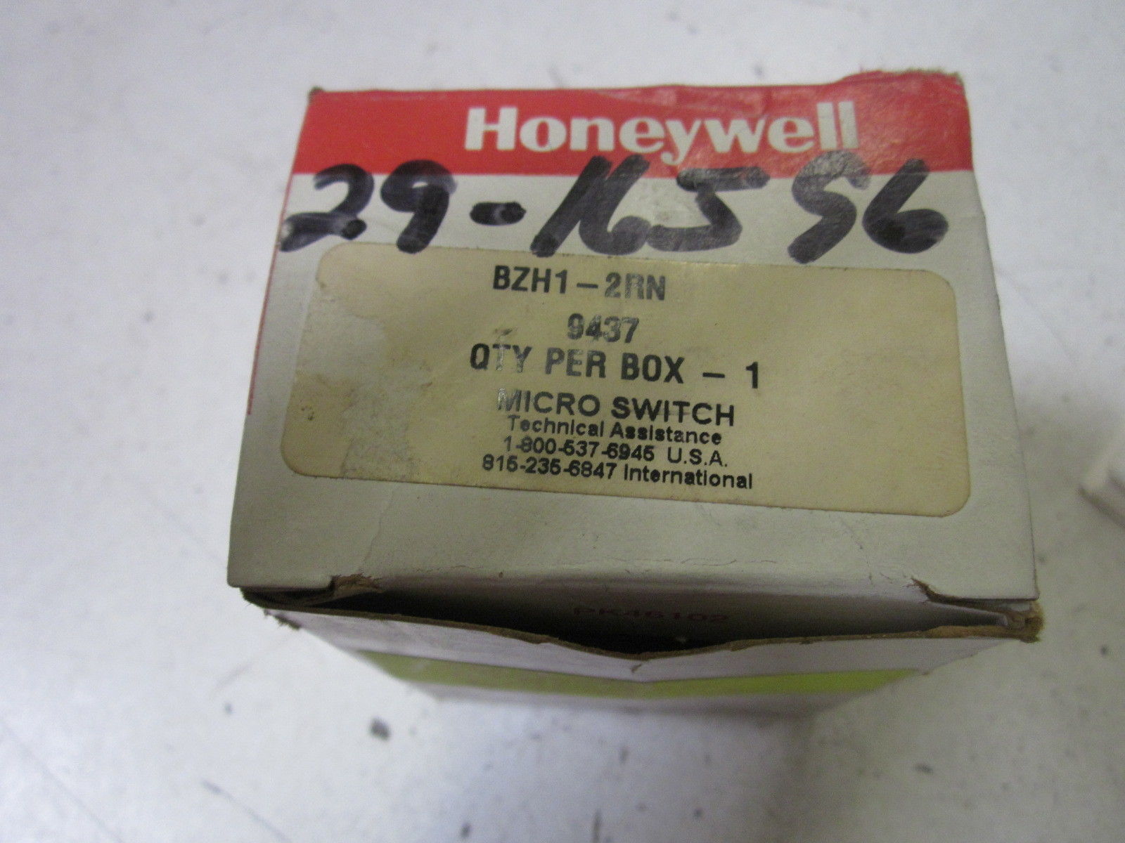 HONEYWELL BZN1-2RN NSMP