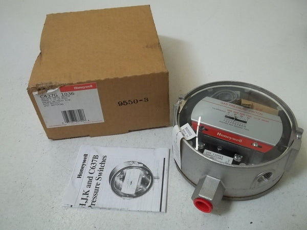 HONEYWELL C437G 1036 GAS/AIR PRESS SWITCH NSMP