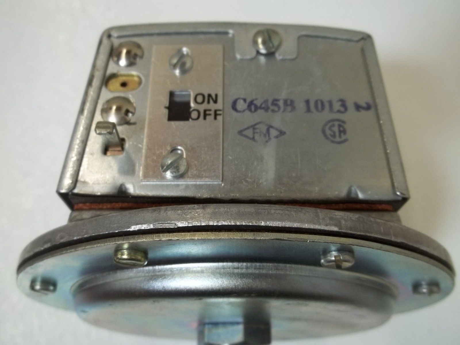 HONEYWELL C645B1013 GAS/AIR PRESSURE SWITCH UNMP