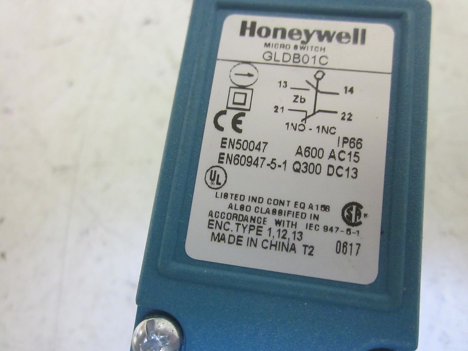 HONEYWELL GLDB01C ROLLER SWITCH *NEW IN BOX*
